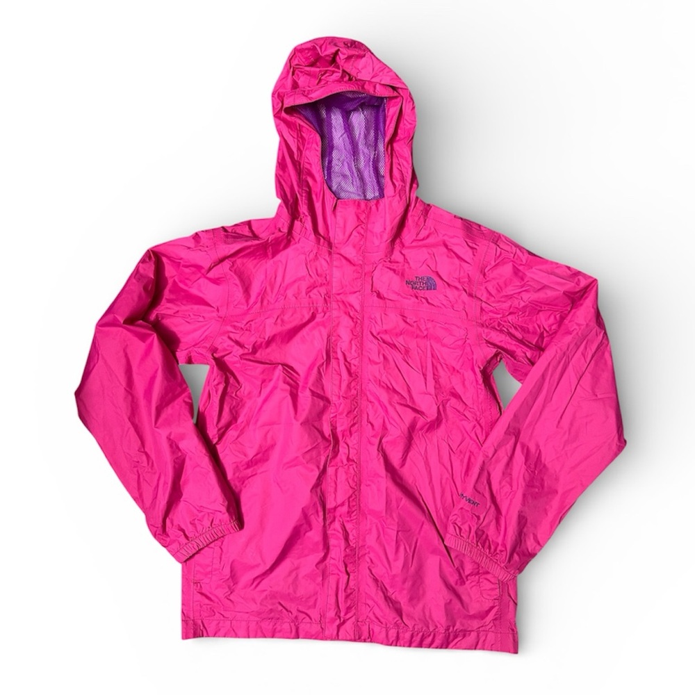 The‎ North Face Girls HyVent 2.5L Rain Jacket- Like New- XL